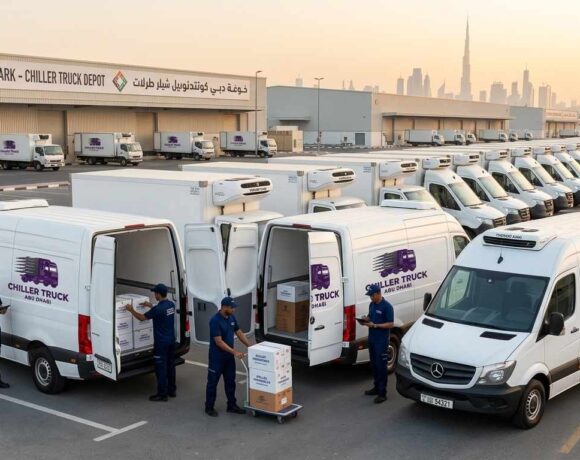 freezer van for rent in dubai