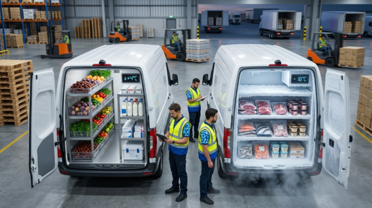 chiller van and freezer van