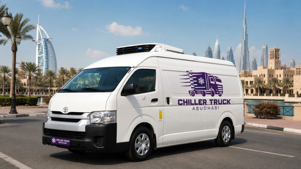 Flower Delivery Chiller Van