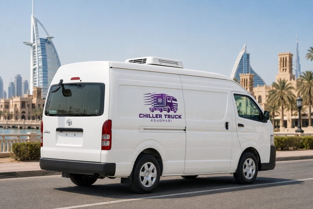 Flower Delivery Chiller Van